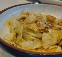 Fried Pork Crumbs with Bok Choy