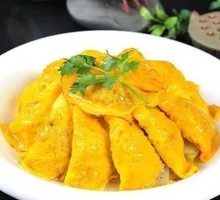 Golden Egg Dumplings