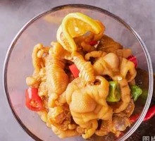 Citrus Lemon Marinated Chicken Feet
