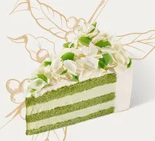 Jasmine Tea Mousse Cake