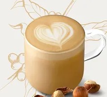 Hazelnut Flavored Latte