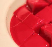 Fresh Duck Blood in Bowl