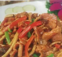 茶树菇牛柳