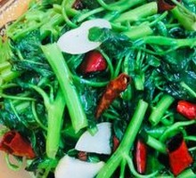 Stir-fried Water Spinach