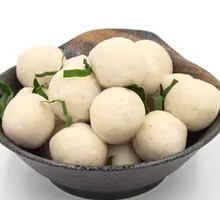Spicy Fish Ball Soup Rice