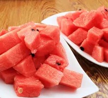 Fresh Sliced Watermelon