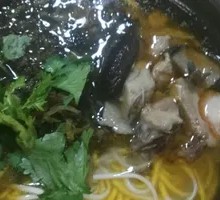 Chicken and Mushroom Noodle Soup
