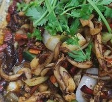 Spicy Squid Dry Pot