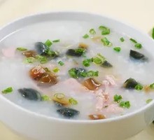 Century Egg and Pork Porridge