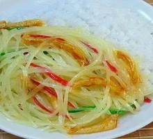 Potato Shredded Pork Topping
