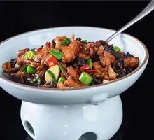 Stir-Fried Black Pork