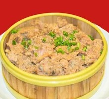 Steamed Pork Ribs with Rice Flour
