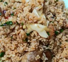 Stir-fried Pork with Fried Rice