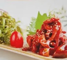Seaweed and Octopus Platter