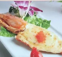 Cheese-baked Giant Prawn
