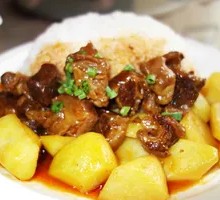 Braised Beef Rice Bowl