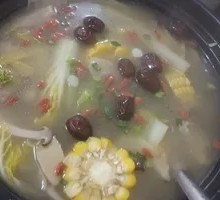 Mixed Grain Pork Rib Soup Pot