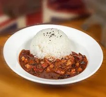 Shiitake Braised Pork Rice