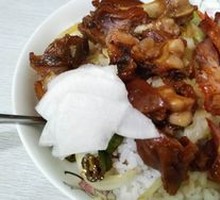 Pork Trotter and Char Siu Combo