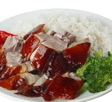 Juicy Roast Duck Rice