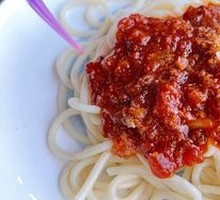 Fish Fish Classic Italian Meat Sauce Noodles