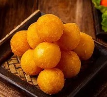 Golden Sweet Potato Balls