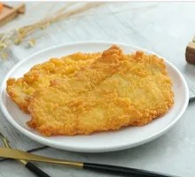 Egg Yolk Chicken Cutlet