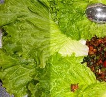 Lettuce Wraps with Minced Beef