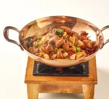 Dry Pot Egg and Pork Intestine