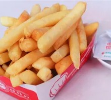 Delicious Thick French Fries with Pepsi