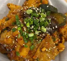 Mixed Vegetable Fried Wolf Tooth Potato