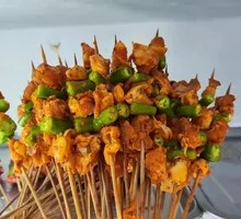 Grilled Chicken Gizzards