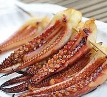 Grilled Squid Tentacles