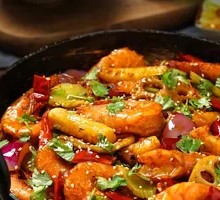 Dry Pot Shrimp