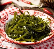Thin seaweed strips