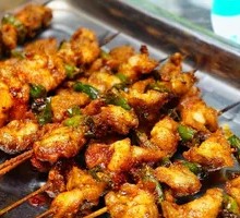 Grilled Chicken Gizzards