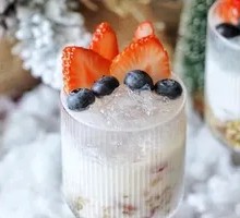 Yogurt Fruit Bird's Nest Dessert