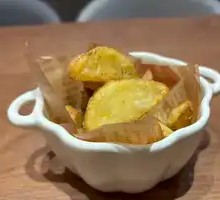 Garlic Fried Potato Cubes