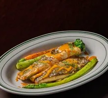 Charcoal-Grilled Sea Bass
