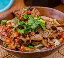 Pickled Pepper Chicken Offal Noodles