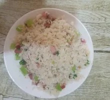 Fried Rice with Preserved Pork