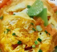 Tomato and Egg Rice Bowl