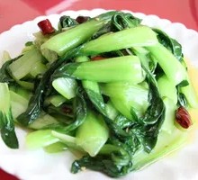 Stir-Fried Shanghai Greens