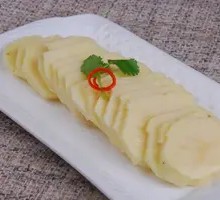 Mountain Yam and Potato with Garlic Slice Platter