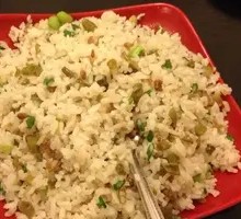 Stewed Pork and Green Bean Fried Rice