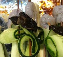 Cucumber and Shrimp