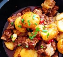 Stewed Pork Ribs with Potatoes