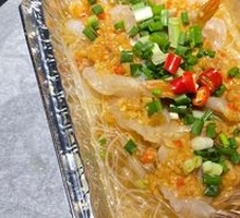 Garlic Shrimp with Rice Noodles