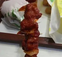 Snowflake Mini Meat Skewers