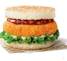 Tartar Sauce Shrimp Burger